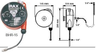 Bilanciatori con tubo di alimentazione