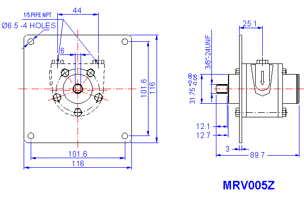 Motore ad aria Ingersoll Rand MRV005Z