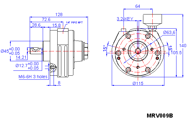 Motore ad aria Ingersoll Rand MRV009B