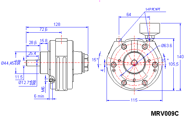 Motore ad aria Ingersoll Rand MRV009C