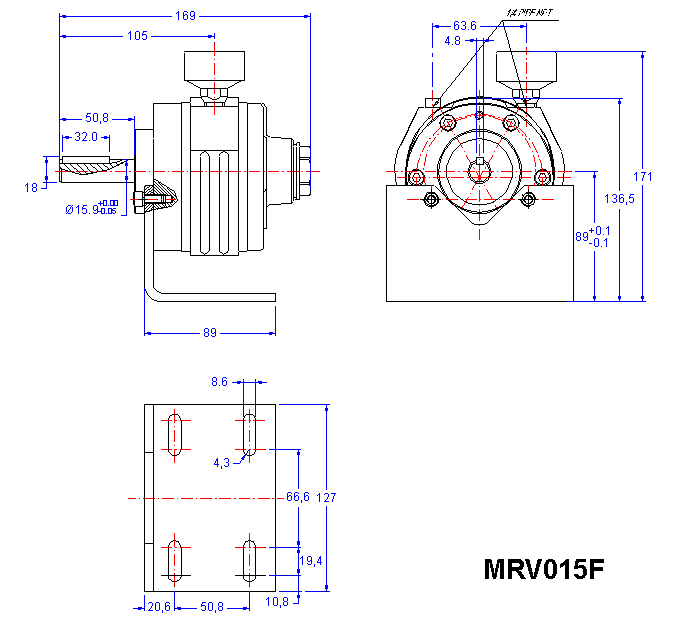 Motore ad aria Ingersoll Rand MRV015F